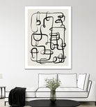 Endless Curves Dance by Treechild on GIANT ART - line art abstract art