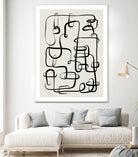 Endless Curves Dance by Treechild on GIANT ART - line art abstract art