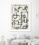 Endless Curves Dance by Treechild on GIANT ART - line art abstract art