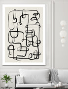 Endless Curves Dance by Treechild on GIANT ART - line art abstract art