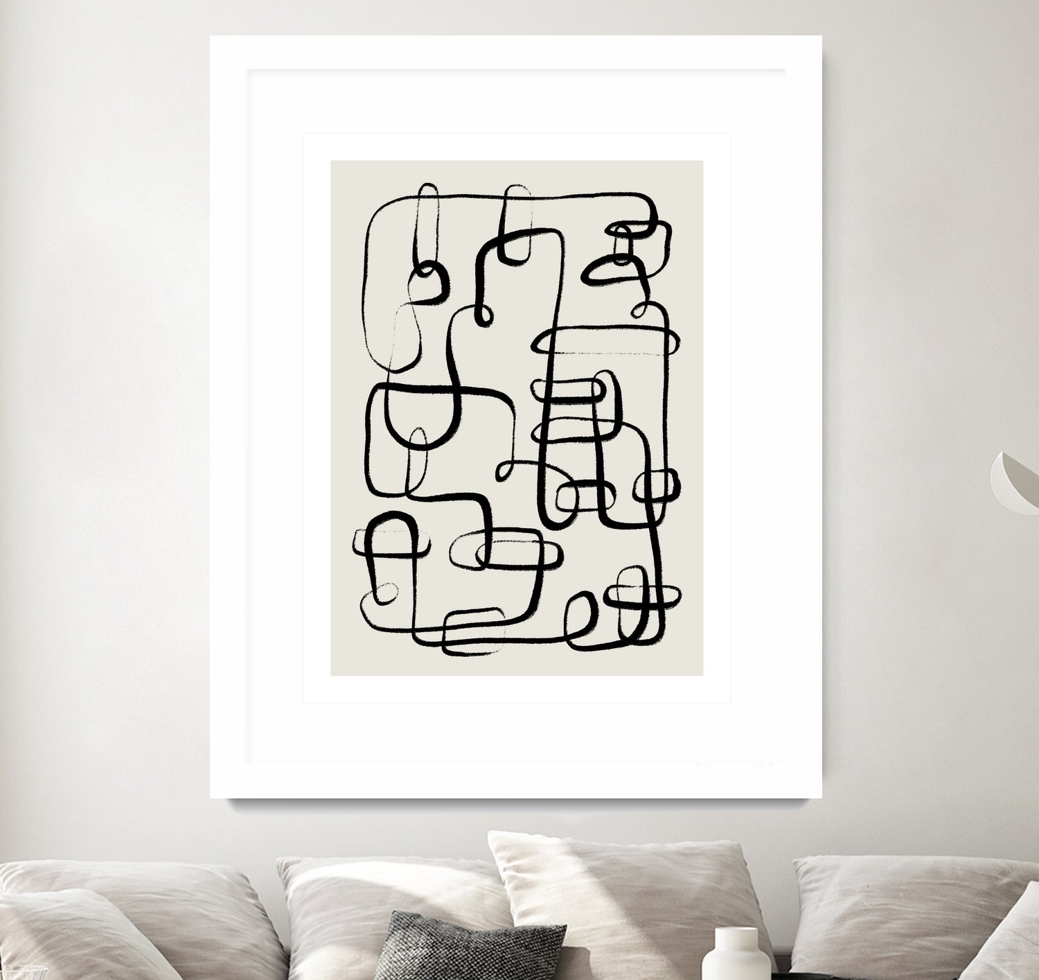 Endless Curves Dance by Treechild on GIANT ART - line art abstract art
