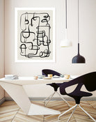 Endless Curves Dance by Treechild on GIANT ART - line art abstract art