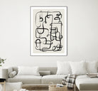 Endless Curves Dance by Treechild on GIANT ART - line art abstract art