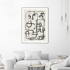 Endless Curves Dance by Treechild on GIANT ART - line art abstract art