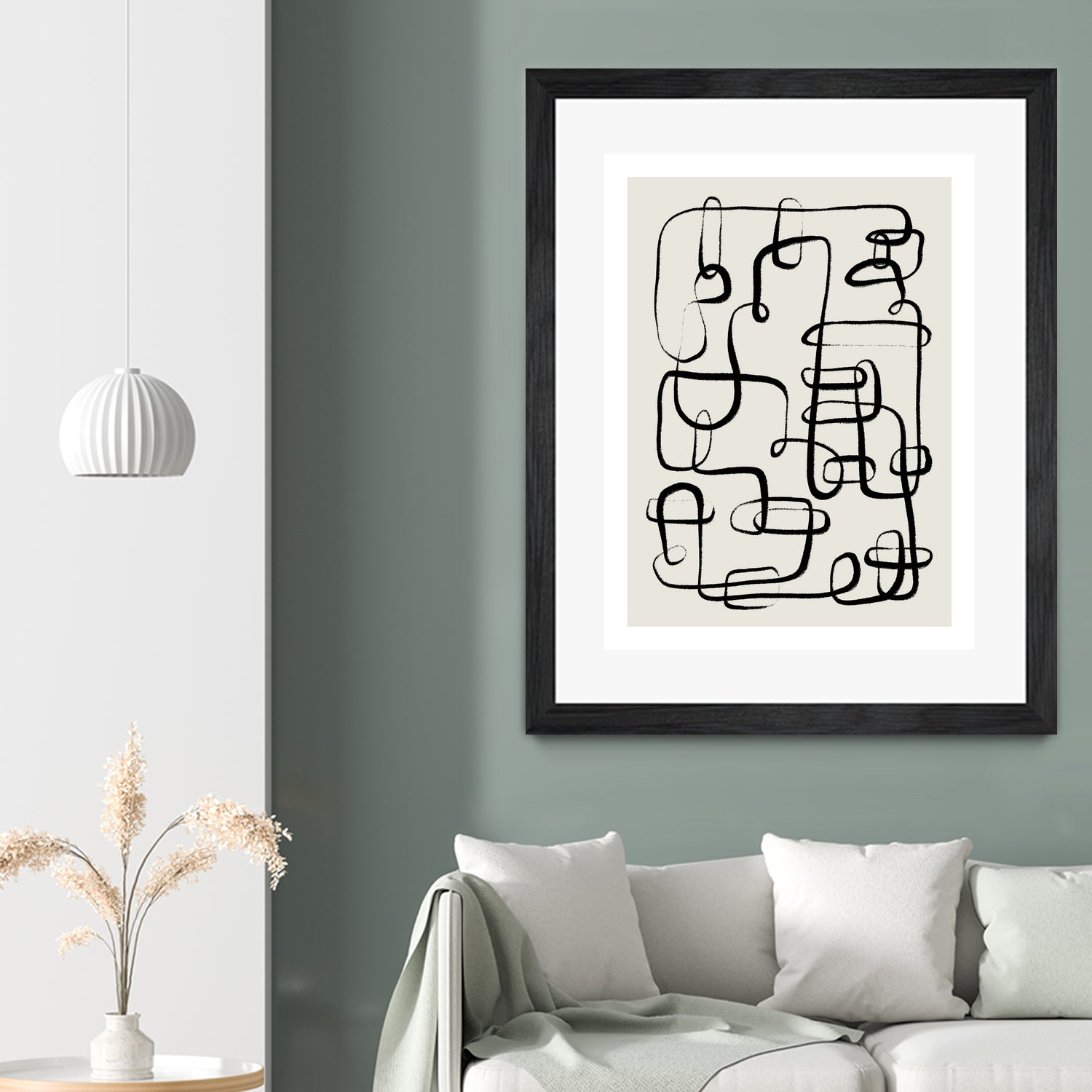 Endless Curves Dance by Treechild on GIANT ART - line art abstract art