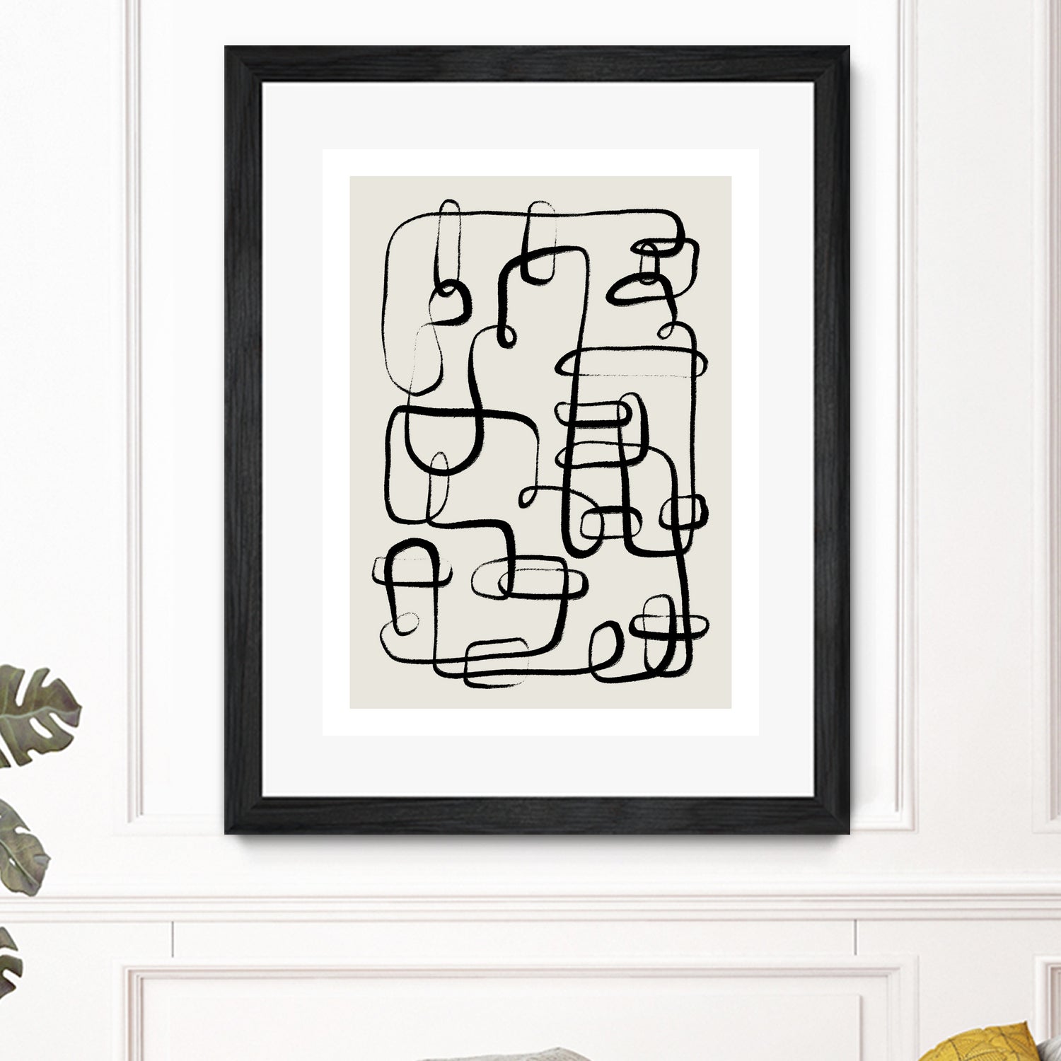 Endless Curves Dance by Treechild on GIANT ART - line art abstract art