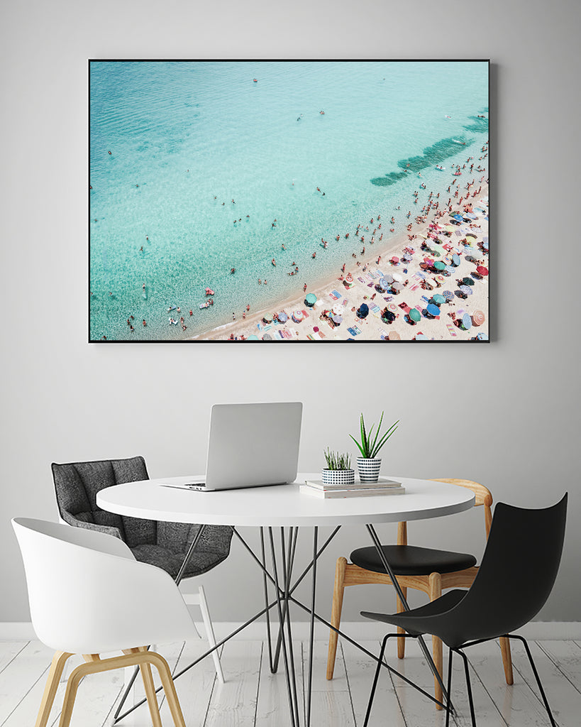 Busy Beach by Kathrin on GIANT ART - photography water