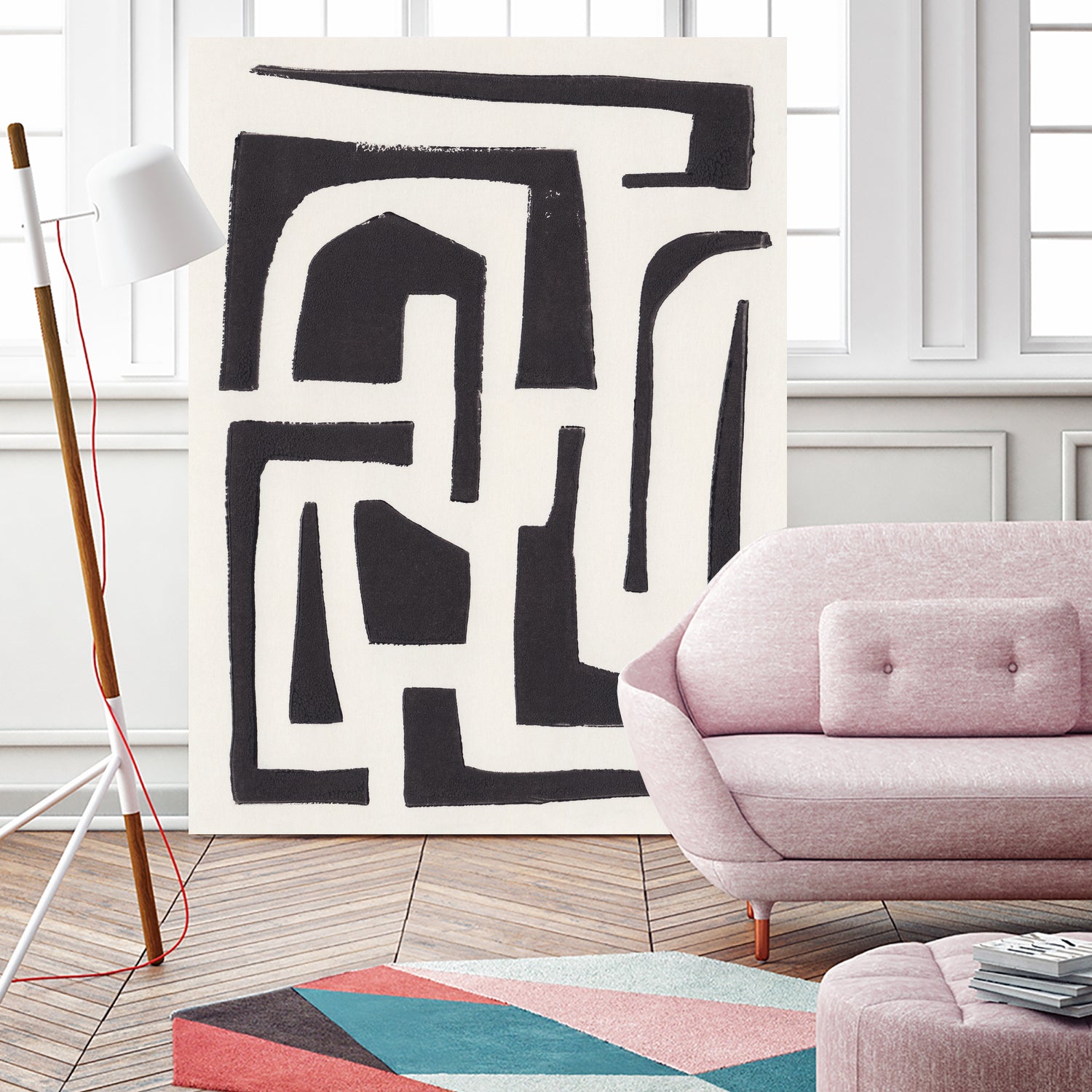 Neighbourhood by Alisa Galitsyna on GIANT ART - abstract shapes