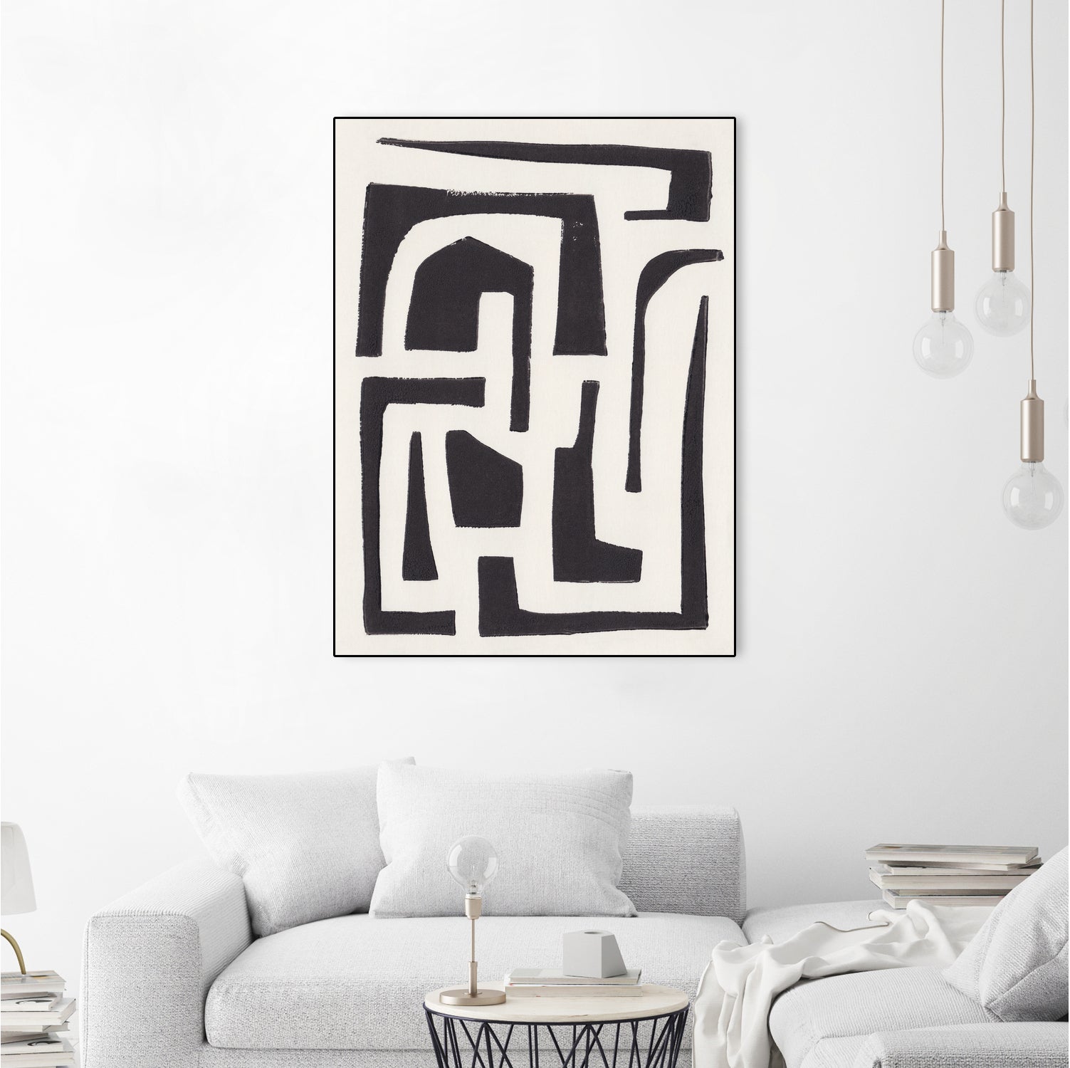 Neighbourhood by Alisa Galitsyna on GIANT ART - abstract shapes