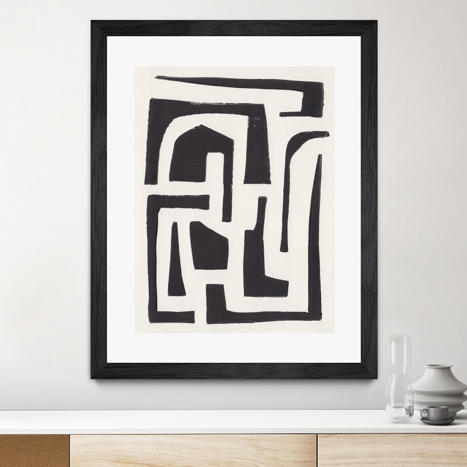 Neighbourhood by Alisa Galitsyna on GIANT ART - abstract shapes