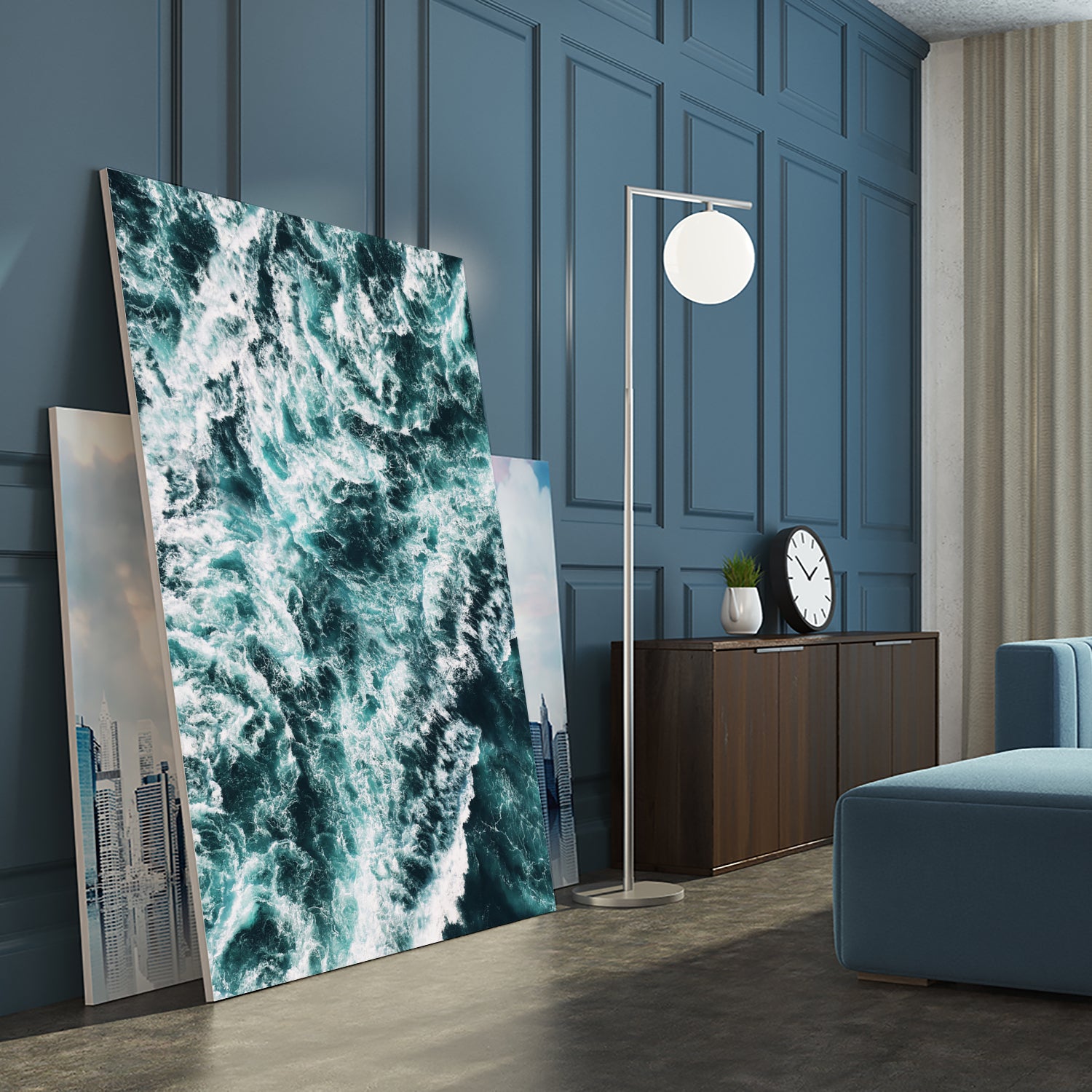 Rough Sea by Kathrin Pienaar on GIANT ART - landscape wave