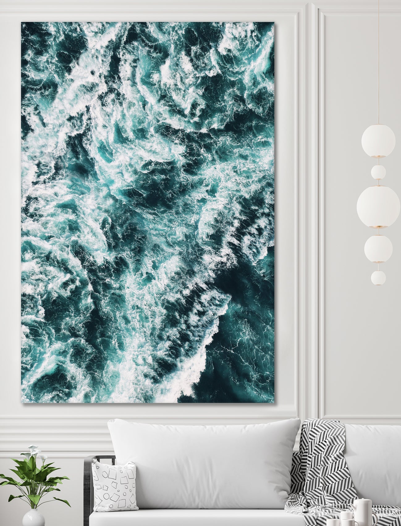 Rough Sea by Kathrin Pienaar on GIANT ART - landscape wave