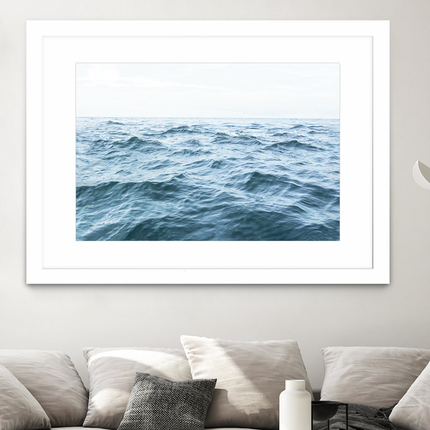 Wavy Horizon by Kathrin Pienaar on GIANT ART - still life sea