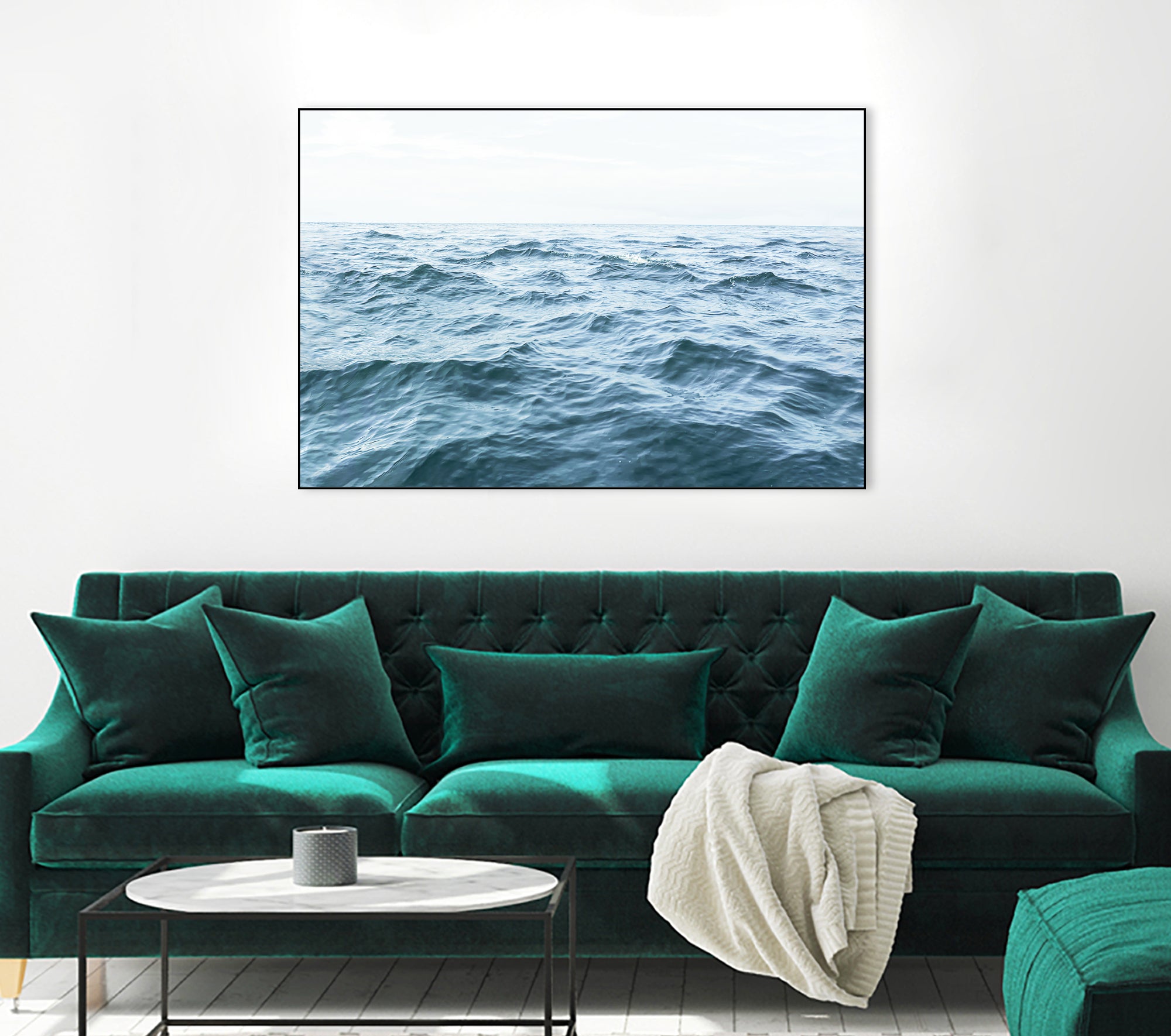 Wavy Horizon by Kathrin Pienaar on GIANT ART - still life sea