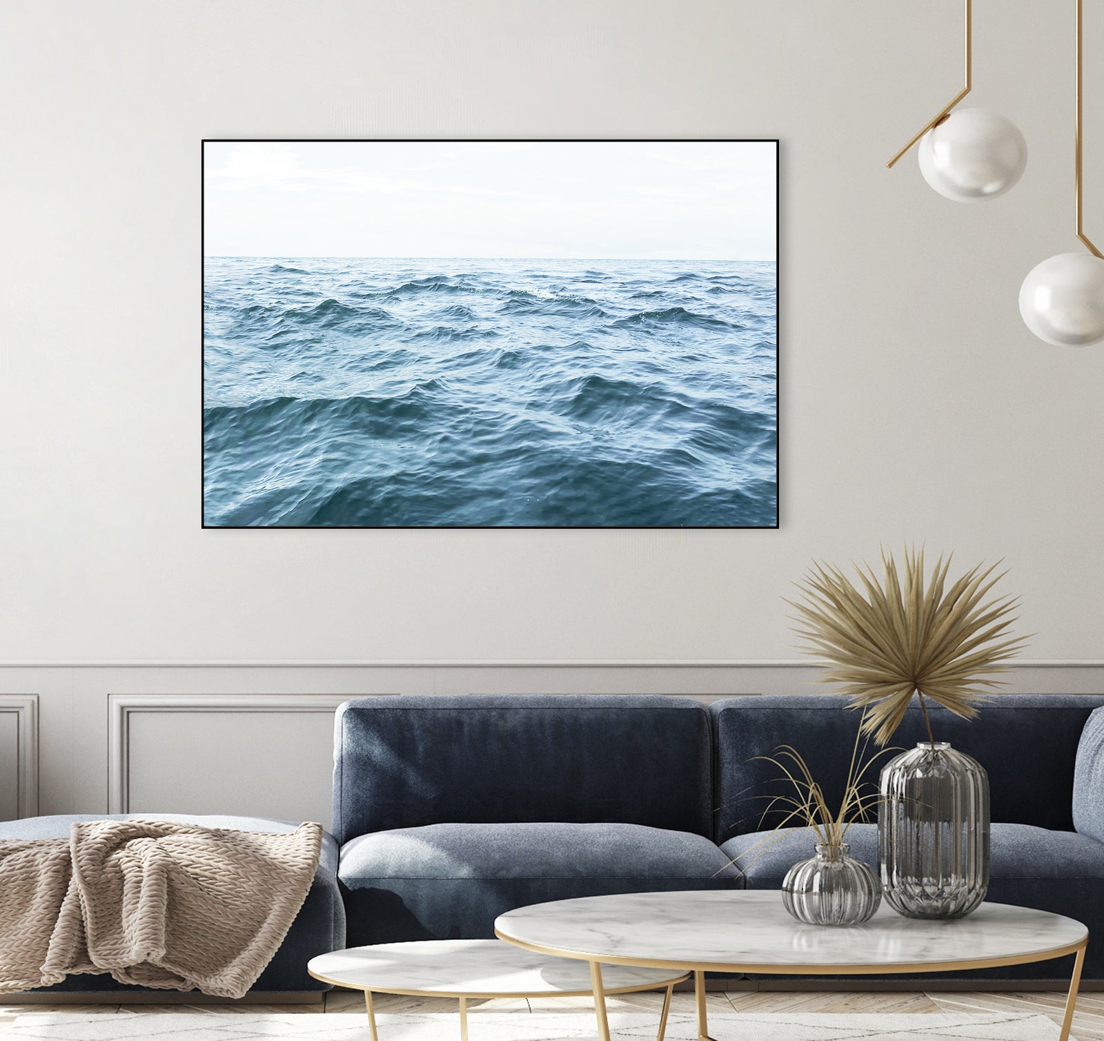 Wavy Horizon by Kathrin Pienaar on GIANT ART - still life sea