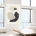 Monochrome Shapes #1 by Alisa Galitsyna on GIANT ART - collage abstract collage