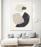 Monochrome Shapes #1 by Alisa Galitsyna on GIANT ART - collage abstract collage