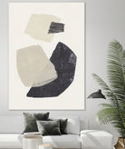 Monochrome Shapes #1 by Alisa Galitsyna on GIANT ART - collage abstract collage