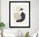 Monochrome Shapes #1 by Alisa Galitsyna on GIANT ART - collage abstract collage