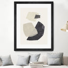 Monochrome Shapes #1 by Alisa Galitsyna on GIANT ART - collage abstract collage