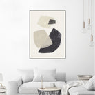 Monochrome Shapes #1 by Alisa Galitsyna on GIANT ART - collage abstract collage