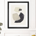 Monochrome Shapes #1 by Alisa Galitsyna on GIANT ART - collage abstract collage