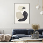 Monochrome Shapes #1 by Alisa Galitsyna on GIANT ART - collage abstract collage