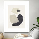 Monochrome Shapes #1 by Alisa Galitsyna on GIANT ART - collage abstract collage