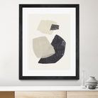 Monochrome Shapes #1 by Alisa Galitsyna on GIANT ART - collage abstract collage