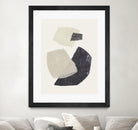 Monochrome Shapes #1 by Alisa Galitsyna on GIANT ART - collage abstract collage