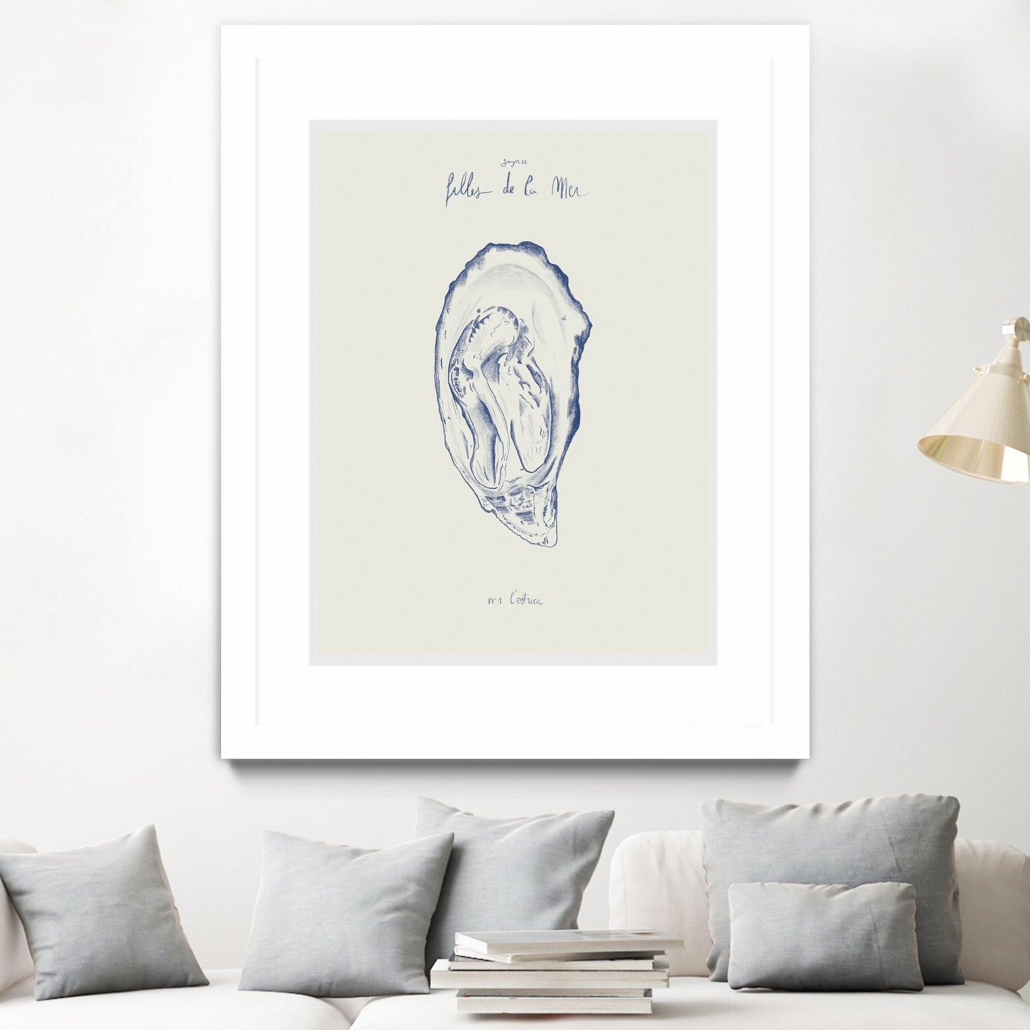 Filles de la mer n.1 - La¬Ä¬ôostrica by Giulia Mora on GIANT ART - illustration mora