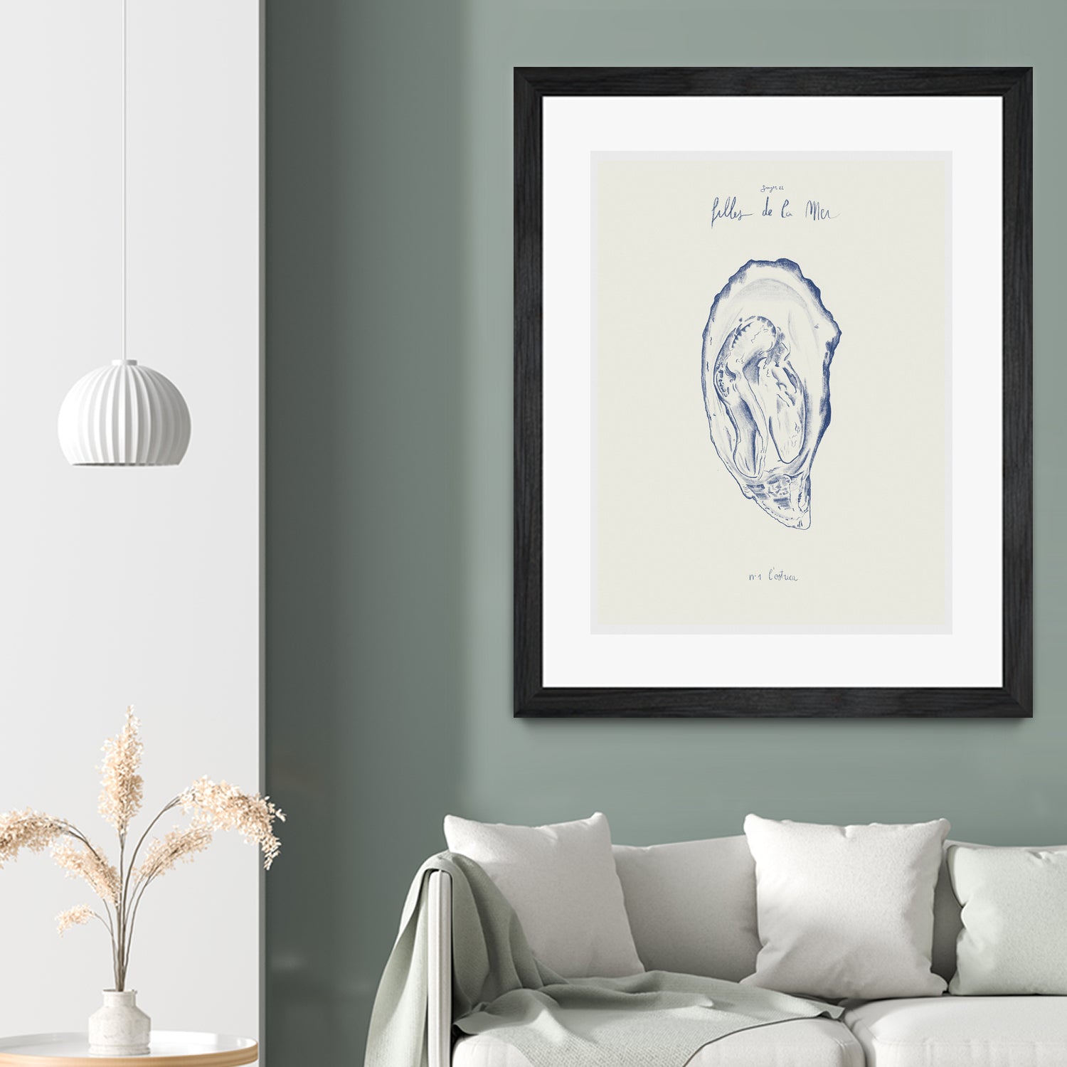 Filles de la mer n.1 - La¬Ä¬ôostrica by Giulia Mora on GIANT ART - illustration mora