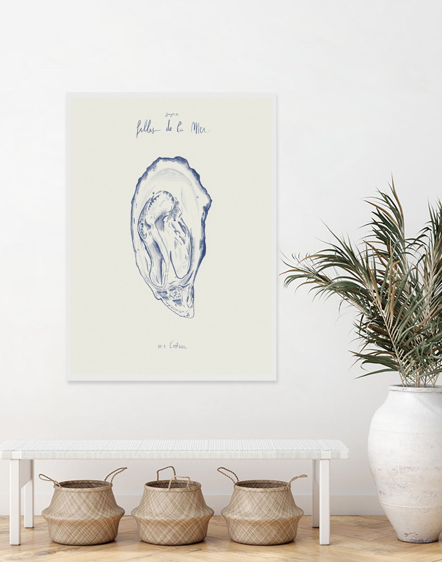 Filles de la mer n.1 - La¬Ä¬ôostrica by Giulia Mora on GIANT ART - illustration mora