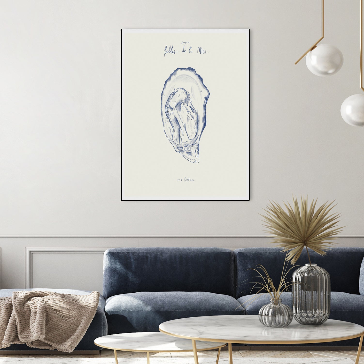 Filles de la mer n.1 - La¬Ä¬ôostrica by Giulia Mora on GIANT ART - illustration mora