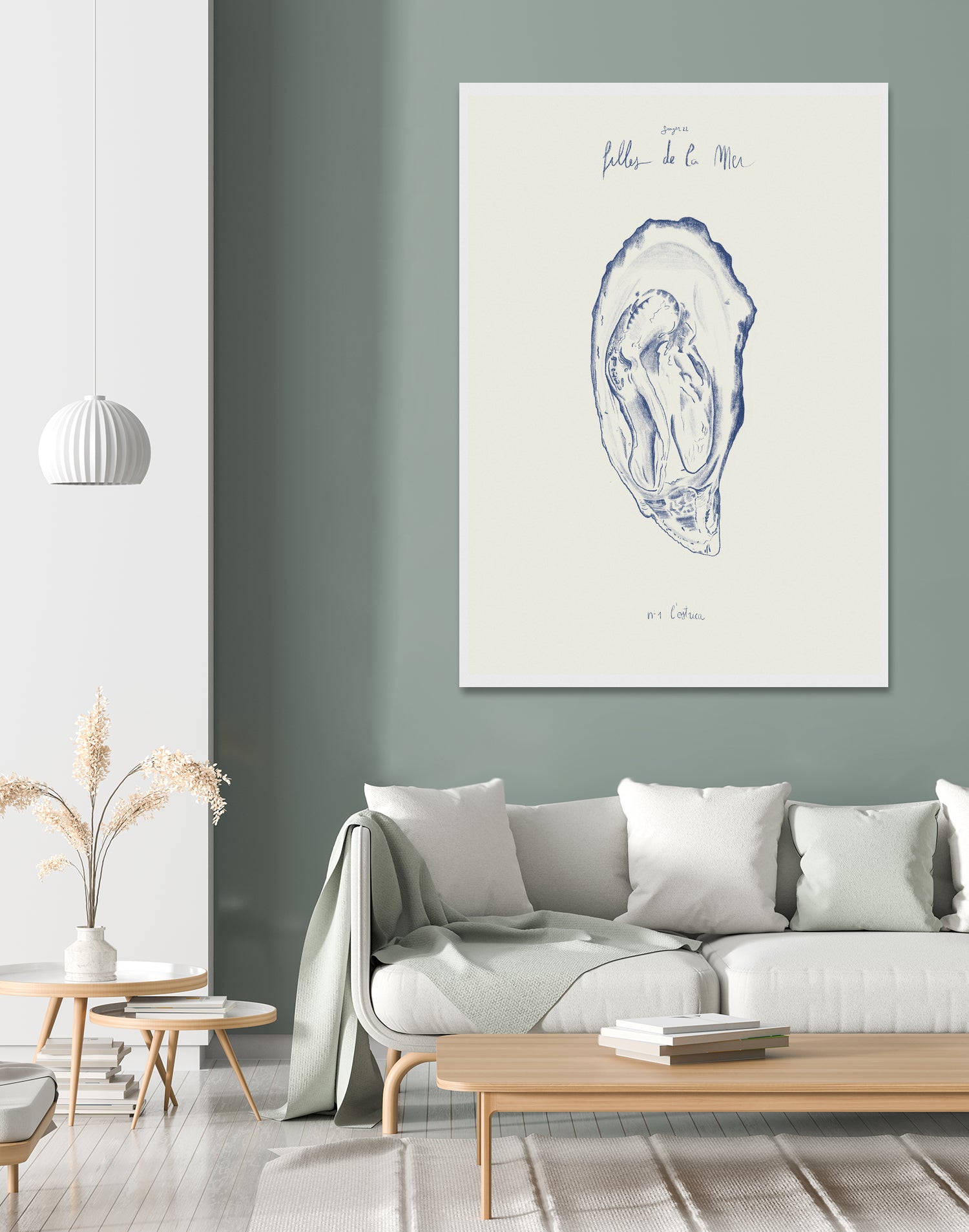 Filles de la mer n.1 - La¬Ä¬ôostrica by Giulia Mora on GIANT ART - illustration mora