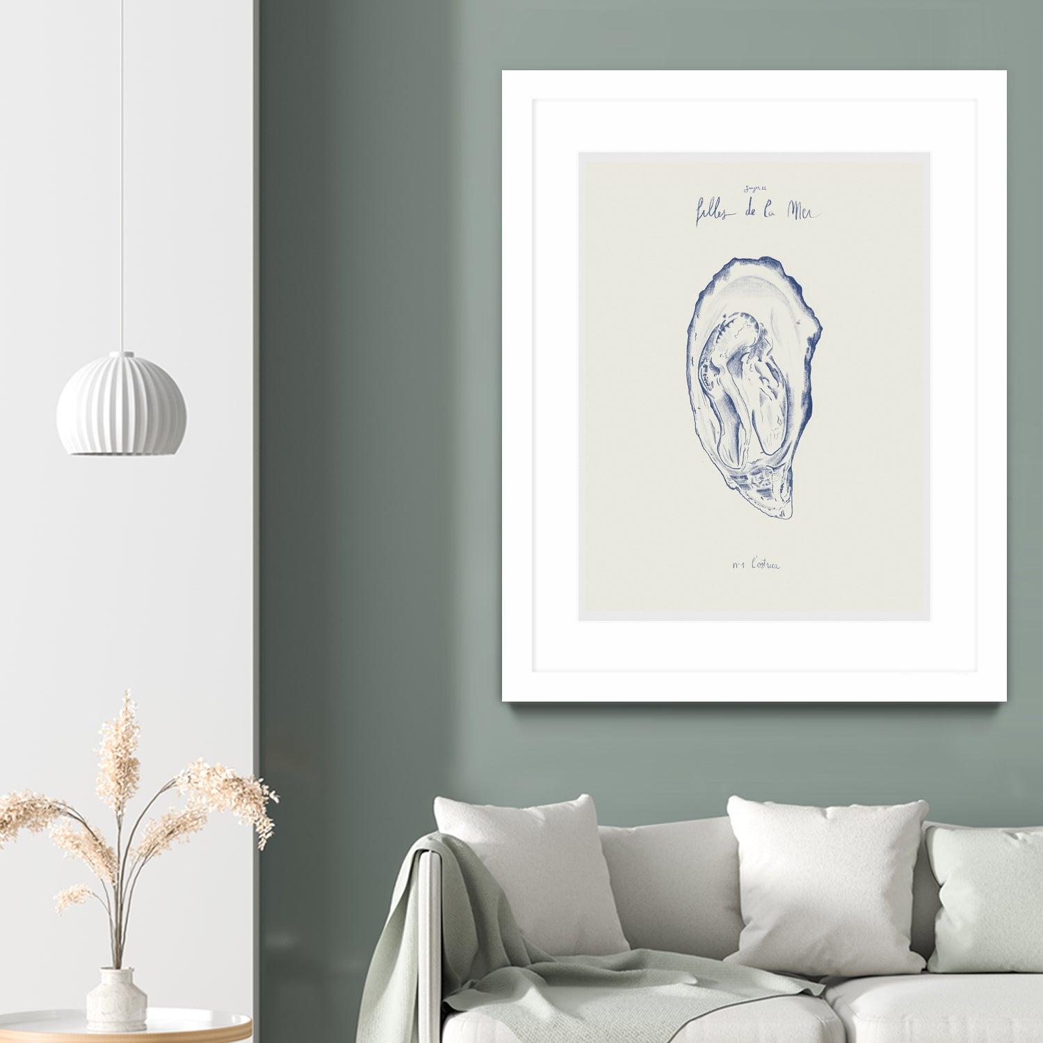 Filles de la mer n.1 - La¬Ä¬ôostrica by Giulia Mora on GIANT ART - illustration mora