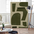 Green Composition _1 by THE MIUUS STUDIO on GIANT ART - abstract abstract abstract