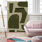 Green Composition _1 by THE MIUUS STUDIO on GIANT ART - abstract abstract abstract