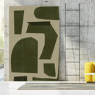 Green Composition _1 by THE MIUUS STUDIO on GIANT ART - abstract abstract abstract