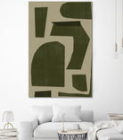 Green Composition _1 by THE MIUUS STUDIO on GIANT ART - abstract abstract abstract