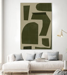 Green Composition _1 by THE MIUUS STUDIO on GIANT ART - abstract abstract abstract