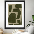 Green Composition _1 by THE MIUUS STUDIO on GIANT ART - abstract abstract abstract