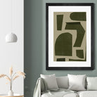 Green Composition _1 by THE MIUUS STUDIO on GIANT ART - abstract abstract abstract