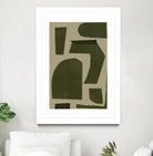 Green Composition _1 by THE MIUUS STUDIO on GIANT ART - abstract abstract abstract