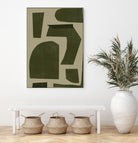 Green Composition _1 by THE MIUUS STUDIO on GIANT ART - abstract abstract abstract