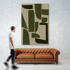 Green Composition _3 by THE MIUUS STUDIO on GIANT ART - abstract abstract abstract