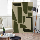 Green Composition _3 by THE MIUUS STUDIO on GIANT ART - abstract abstract abstract