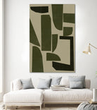 Green Composition _3 by THE MIUUS STUDIO on GIANT ART - abstract abstract abstract