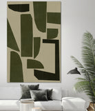 Green Composition _3 by THE MIUUS STUDIO on GIANT ART - abstract abstract abstract