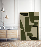 Green Composition _3 by THE MIUUS STUDIO on GIANT ART - abstract abstract abstract